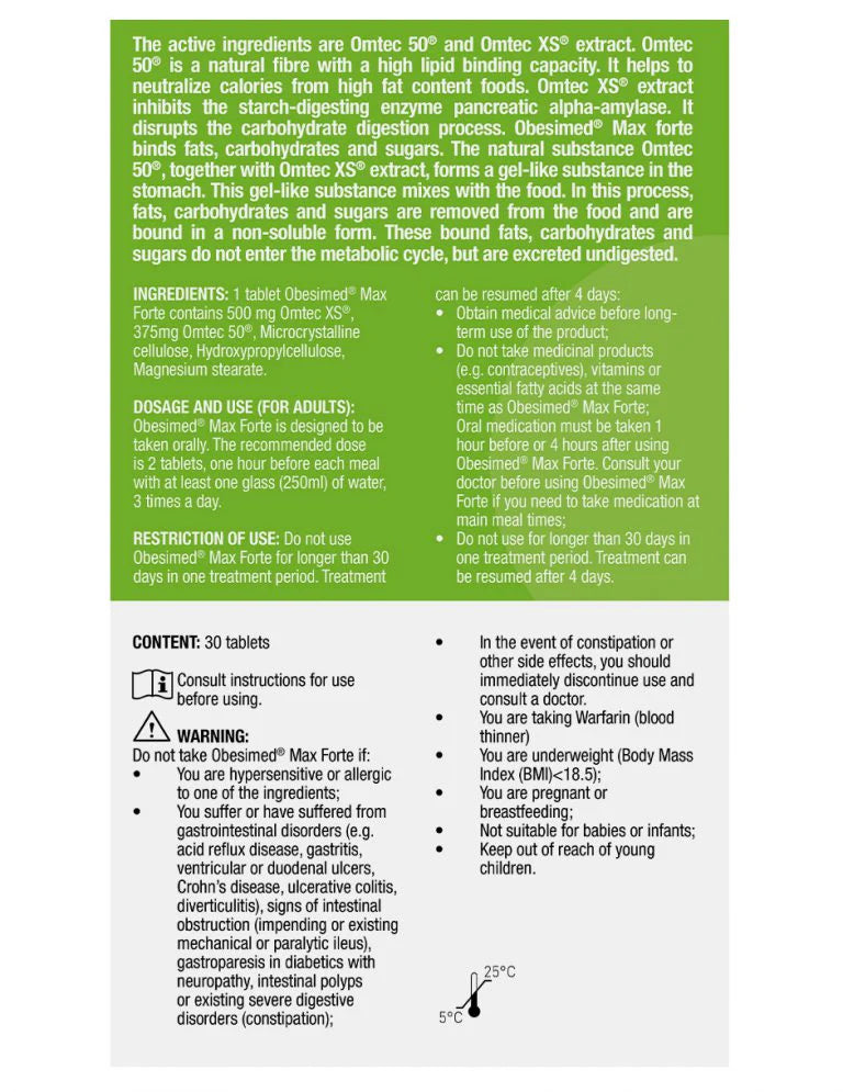 Obesimed Max Forte  2 confezioni